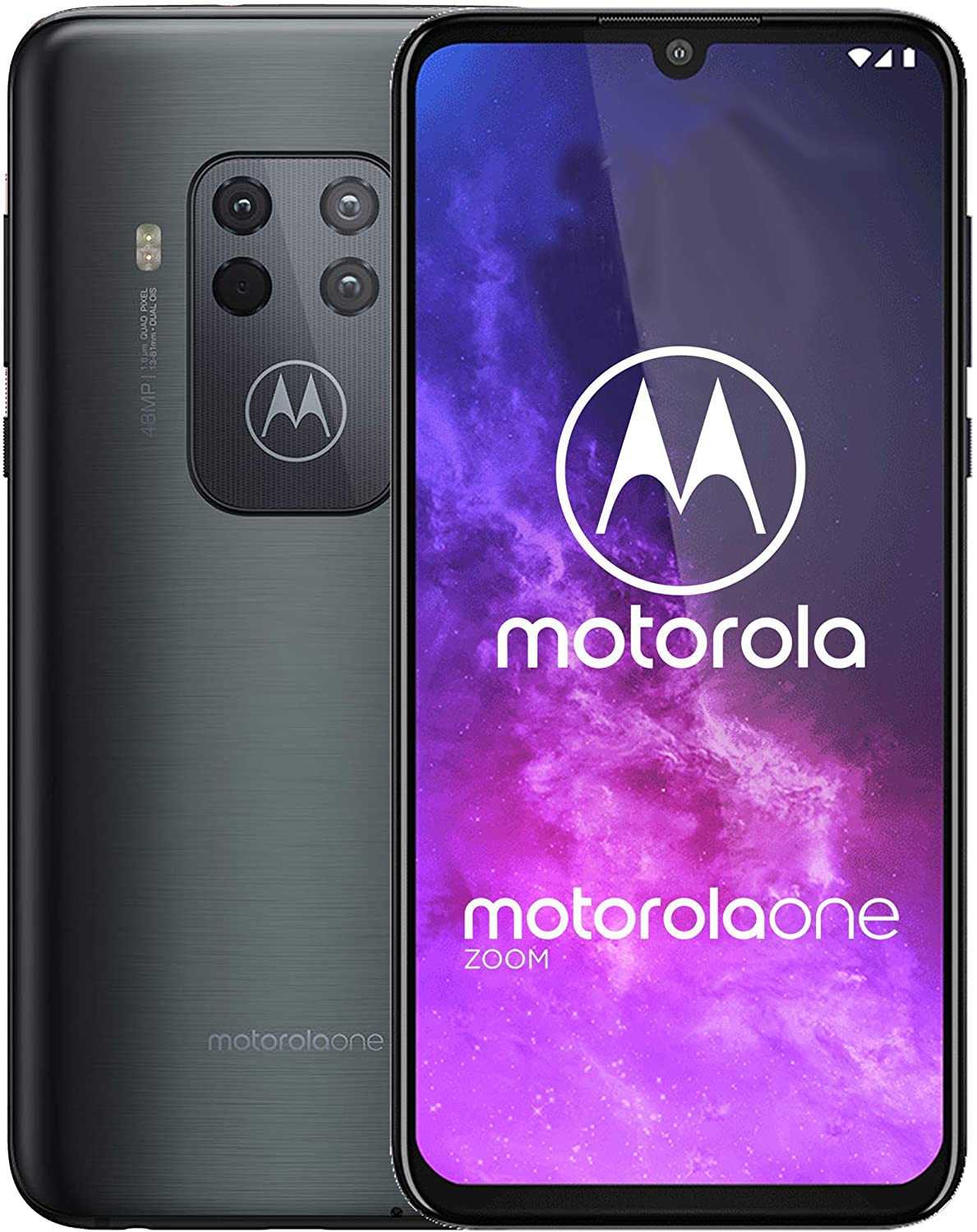 Moto G Power Made for US by Motorola (Renewed) (Grey, Motorola One Zoom)