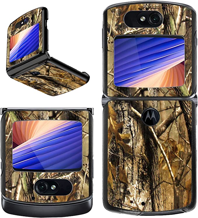 Case for Motorola RAZR 5G Case, for Moto RAZR 5G Flip Phone Case, Slim Lightweight Hard PC Shookproof Protection Anti-Scratch Cover for Motorola Moto RAZR 5G Flip Phone (2020) XT2071,Forest