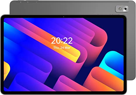 Tablet 10.4 inch Android 11, Headwolf HPad 1 Tablet, Full HD 2000 * 1200 Display Octa-core Processor, 8GB RAM 128GB ROM, 2TB Expansion, 5MP+20MP Dual Camera, 18W PD, 5G WiFi, 7000mAh Battery (Gray)