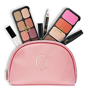 Makeup Kit for Women Full Kit, Makeup Gift Set for Beginners, Teens, All in One Makeup Palette, Travel Make up Bag with Eyeshadow Palette, Face Contour Palette