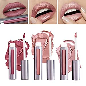 Runway Rogue Silk Glam Liquid Lipstick Lip Trio, Liquid Lipstick Pack, (First Class, Jet Set, Trophy Wife)